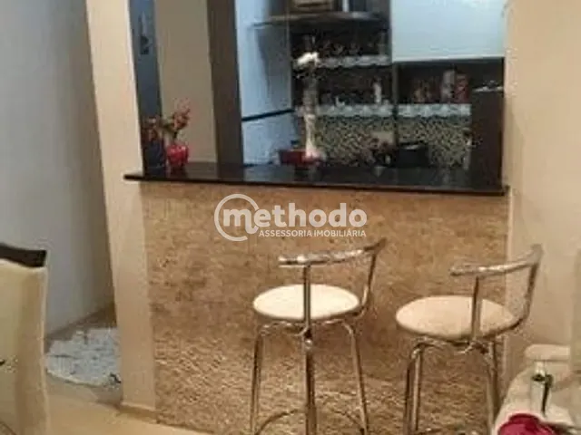 Apartamento com 60m² 2 quartos e 1 banheiro, à venda, no bairro Jardim Márcia em Campinas