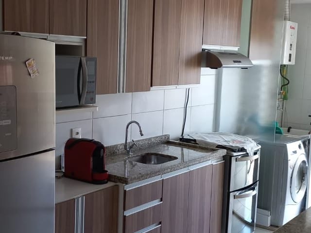 Apartamento 3 quartos e 2 banheiros, à venda, no bairro Chácara Agrindus em Taboão da Serra
