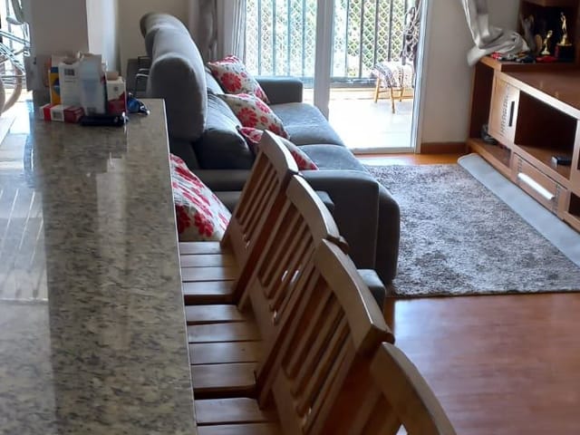 Apartamento 3 quartos e 2 banheiros, à venda, no bairro Chácara Agrindus em Taboão da Serra