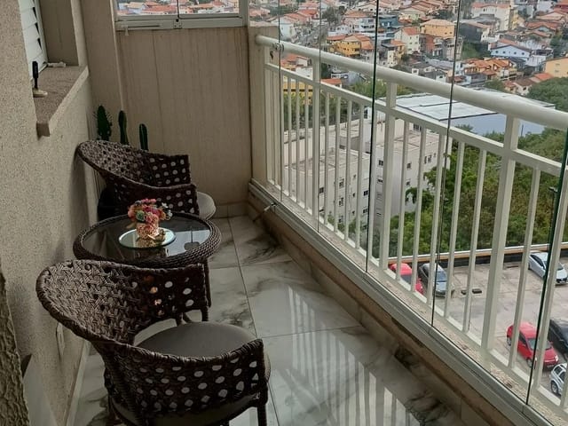 Apartamento 2 quartos e 1 banheiro, à venda, no bairro Jardim Monte Alegre em Taboão da Serra