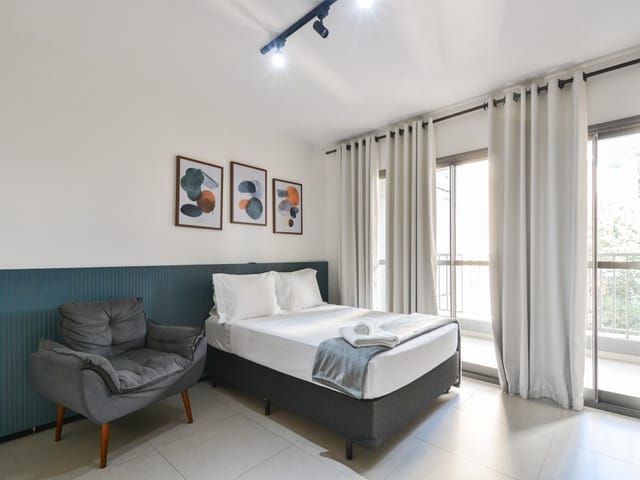 Apartamento com 38m² 1 quarto e 1 banheiro, à venda, no bairro Consolação em São Paulo