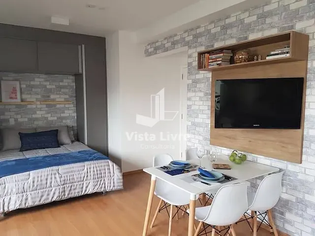 Studio com 32m² 1 quarto e 1 banheiro, à venda, no bairro Cerqueira César em São Paulo