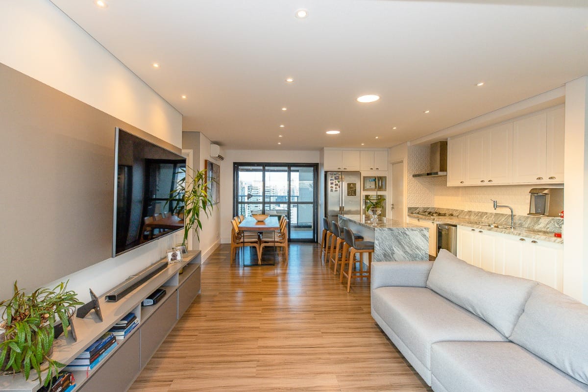 Apartamento para venda em Brooklin com 2 quartos, sendo 2 suítes, 106m²