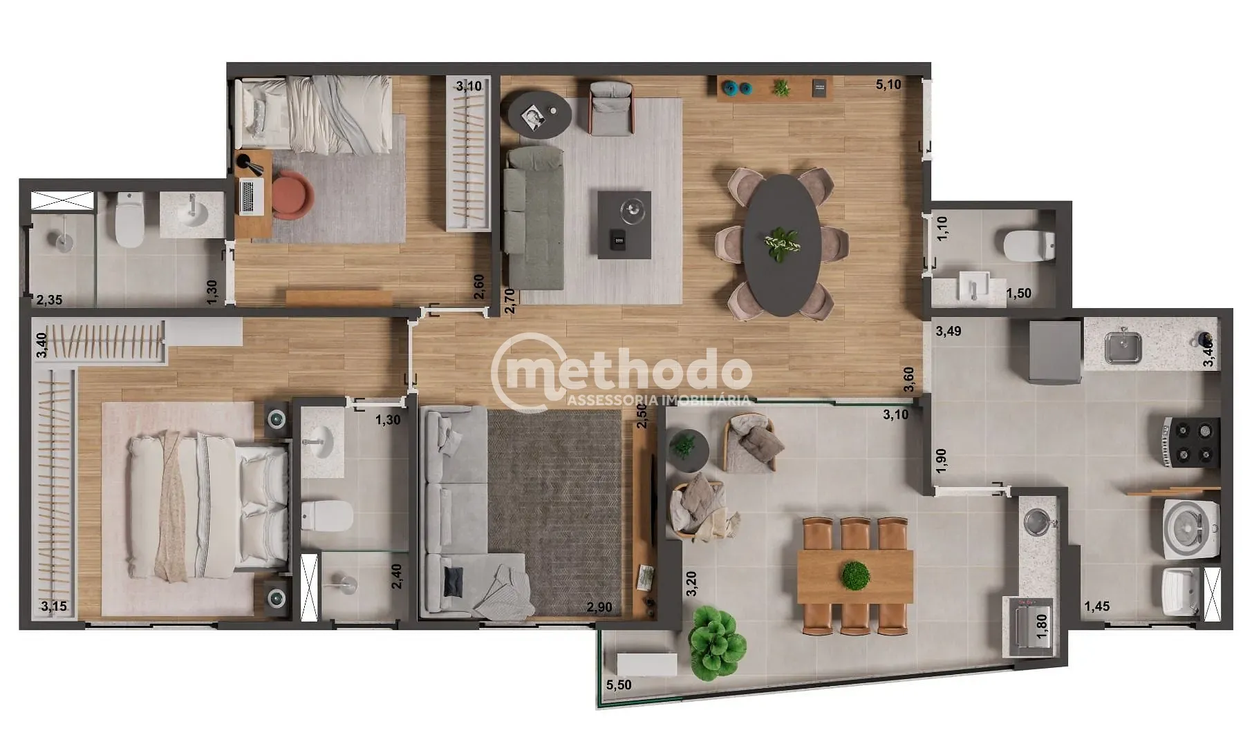 Apartamento, 3 quartos, 83 m² - Foto 18