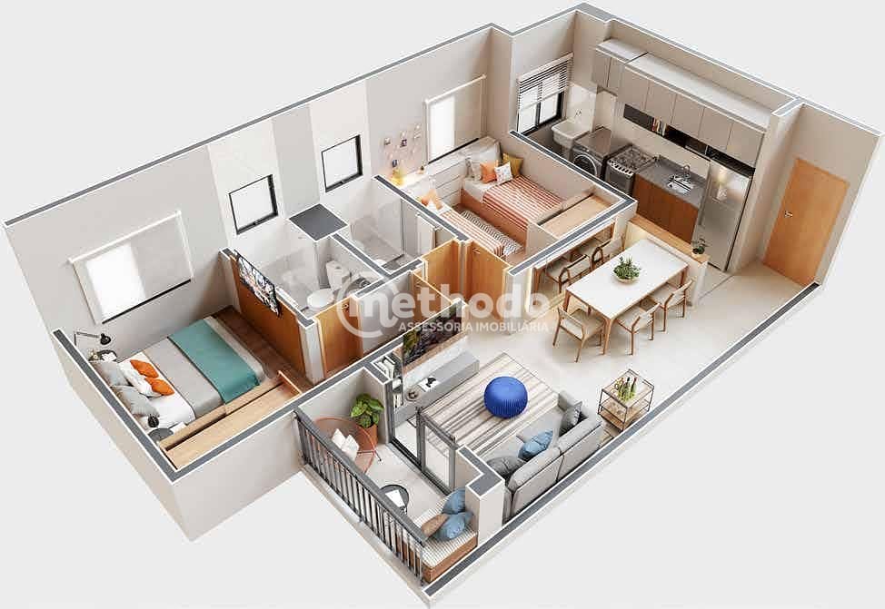 Apartamento, 2 quartos, 49 m² - Foto 16