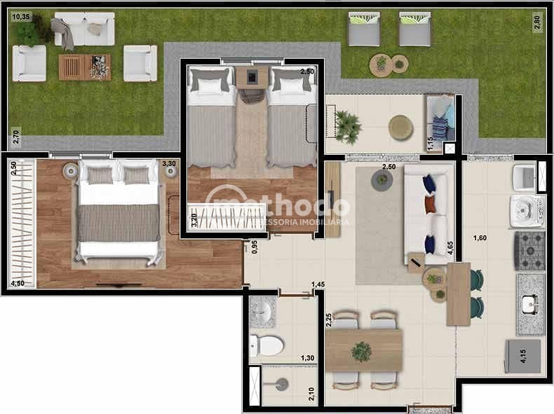 Apartamento, 2 quartos, 49 m² - Foto 19