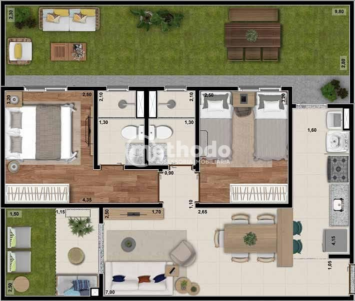 Apartamento, 2 quartos, 49 m² - Foto 21