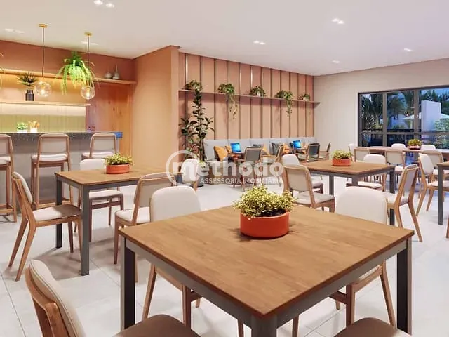 Apartamento com 72m² 2 quartos e 1 banheiro, à venda, no bairro Mansões Santo Antônio em Campinas