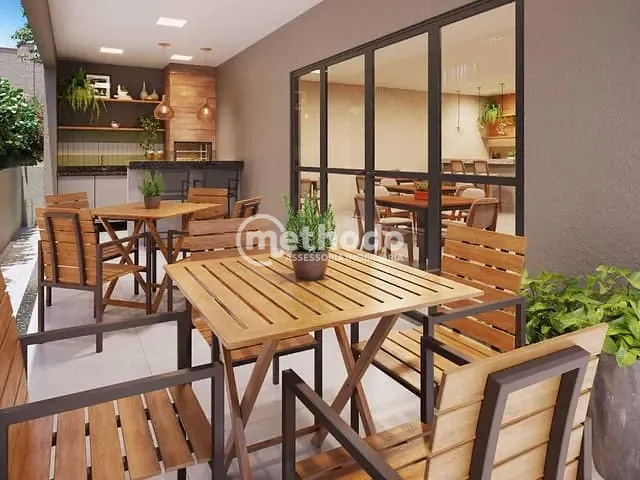 Apartamento com 84m² 2 quartos e 2 banheiros, à venda, no bairro Mansões Santo Antônio em Campinas