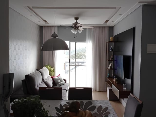 Apartamento com 56m² 2 quartos e 1 banheiro, à venda, no bairro Jardim Sabiá em Cotia