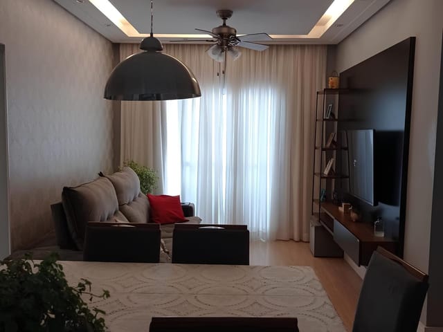 Apartamento com 56m² 2 quartos e 1 banheiro, à venda, no bairro Jardim Sabiá em Cotia