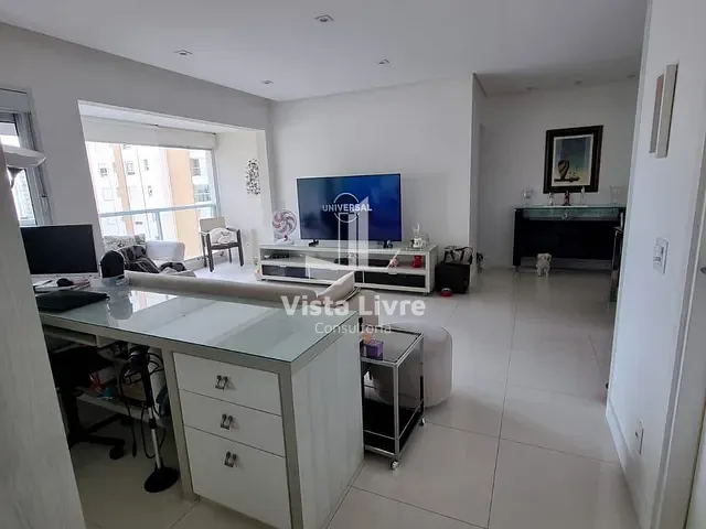Apartamento com 72m² 1 quarto e 2 banheiros, à venda, no bairro Campo belo em São Paulo