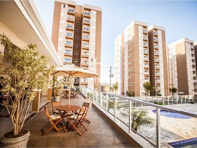 Apartamento com 68m² 2 quartos e 1 banheiro, à venda, no bairro Jardim das Colinas em Hortolândia