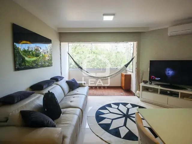 Apartamento com 70m² 2 quartos e 2 banheiros, à venda ou para alugar, no bairro Vila Andrade em São Paulo