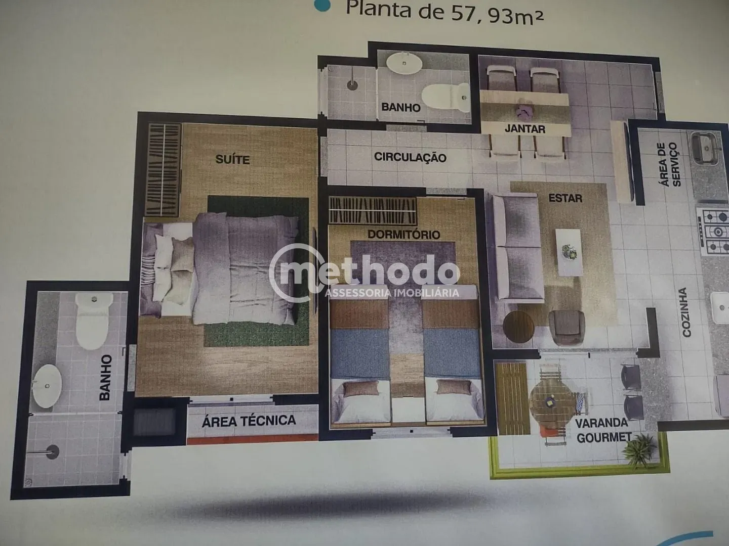 Apartamento, 2 quartos, 57 m² - Foto 28