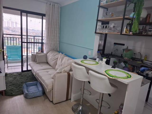 Apartamento com 51m² 2 quartos e 1 banheiro, à venda, no bairro São Pedro em Osasco