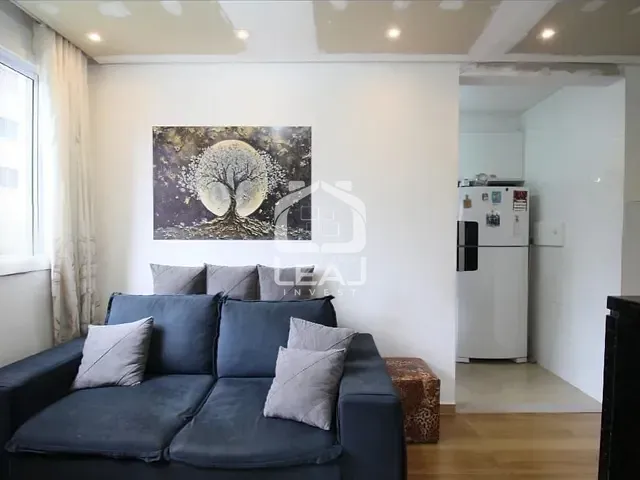 Apartamento com 48m² 2 quartos e 1 banheiro, à venda, no bairro Jardim Paris em São Paulo
