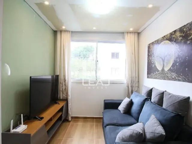 Apartamento com 48m² 2 quartos e 1 banheiro, à venda, no bairro Jardim Paris em São Paulo