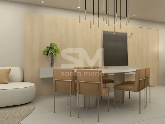 Apartamento com 135m² 3 quartos e 3 banheiros, à venda, no bairro Centro em Chapecó