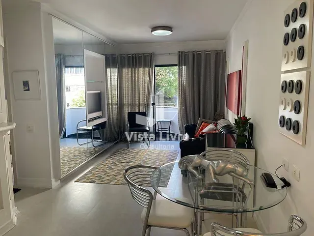 Apartamento com 47m² 1 quarto e 1 banheiro, à venda, no bairro Itaim Bibi em São Paulo