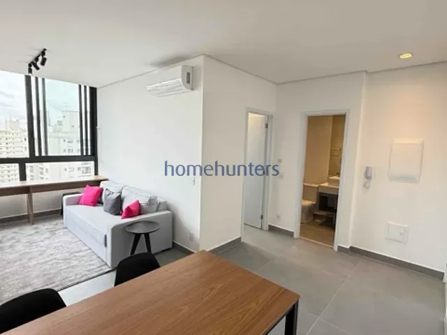 Apartamento 1 quarto e 1 banheiro, para alugar, no bairro Cambuí em Campinas