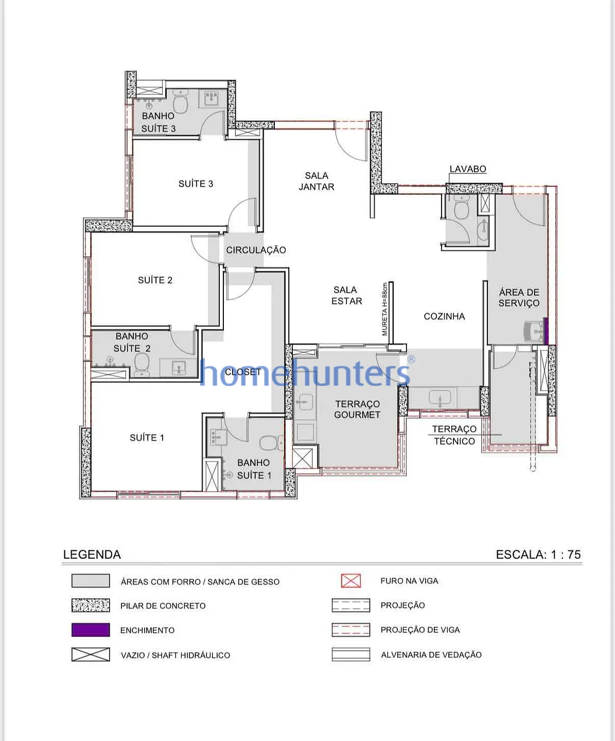 Apartamento, 3 quartos, 105 m² - Foto 34