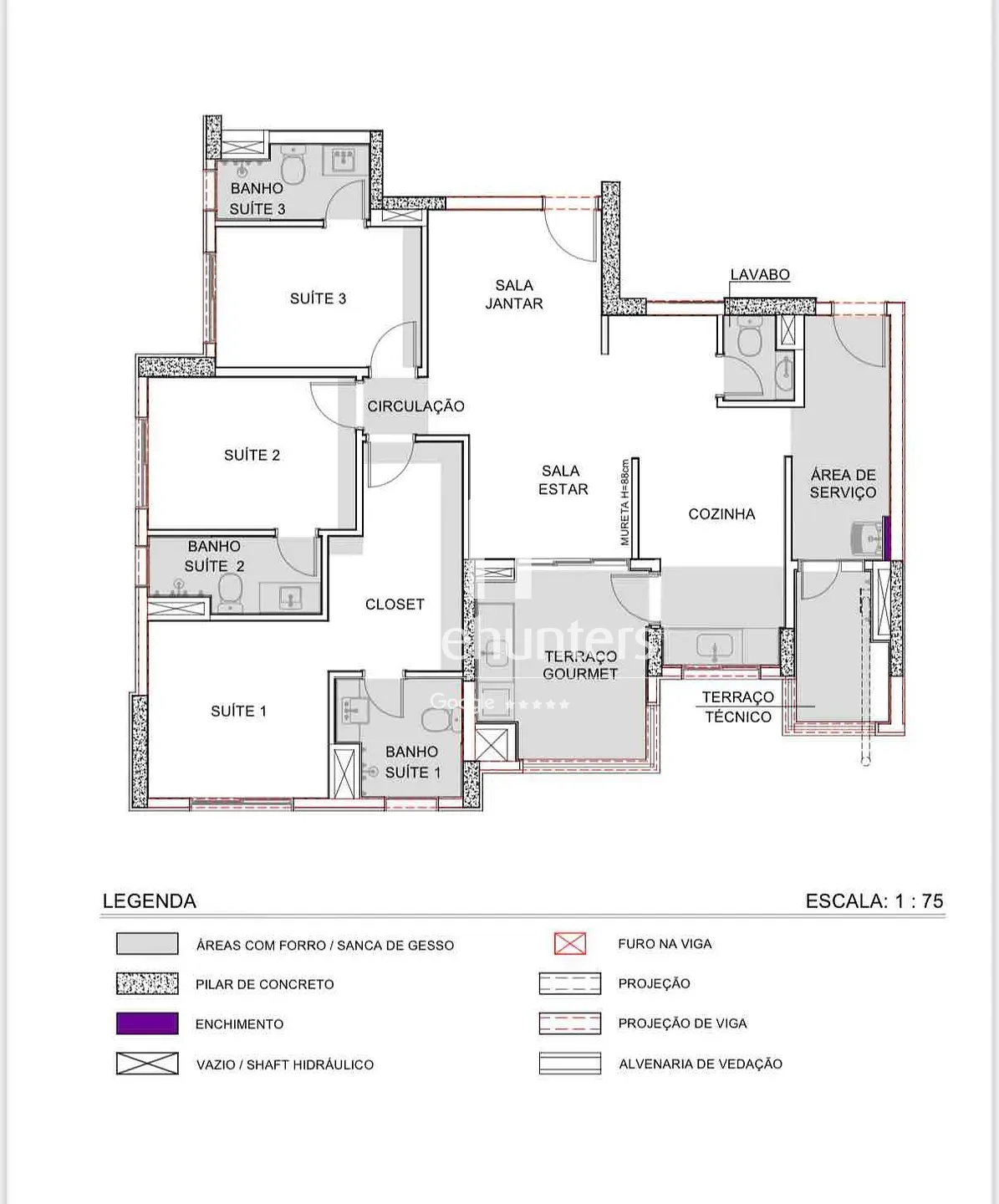 Apartamento, 3 quartos, 105 m² - Foto 34