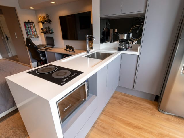 Apartamento com 33m² 1 quarto e 1 banheiro, à venda, no bairro Mirandópolis em São Paulo