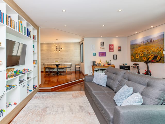 Foto do Apartamento - Apartamento para venda em Moema com 4 quartos, sendo 3 suítes , 172m² | Correteria Imóveis