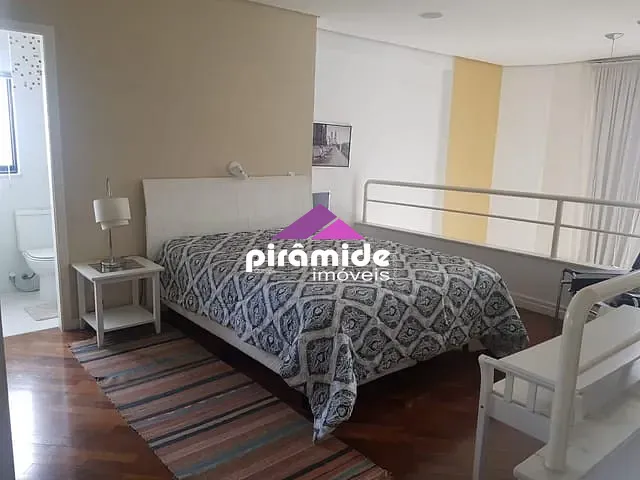 Apartamento com 72m² 1 quarto e 1 banheiro, à venda ou para alugar, no bairro Jardim Aquarius em São José dos Campos