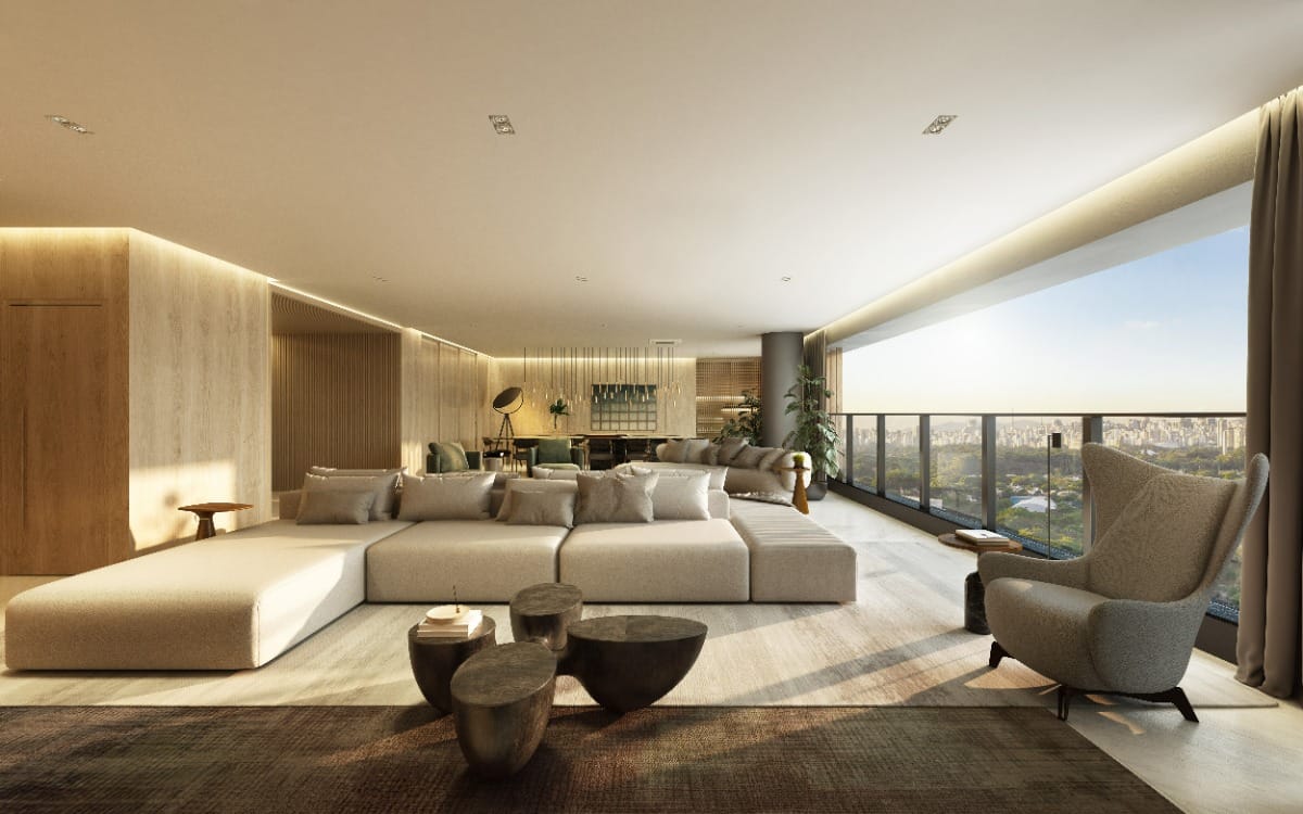 Apartamento para venda em Indianópolis com 4 quartos, sendo 4 suítes, 300m²