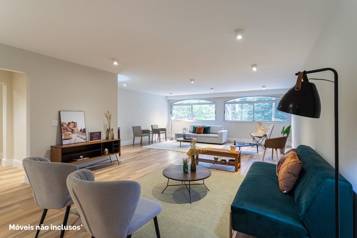 Apartamento para venda em Bela Vista com 4 quartos, sendo 2 suítes, 263m²