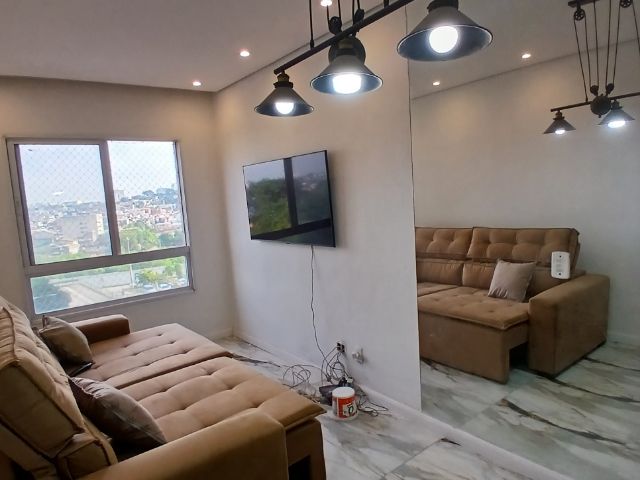 Apartamento com 48m² 2 quartos e 1 banheiro, para alugar, no bairro Novo Osasco em Osasco