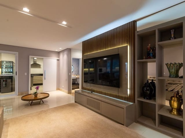 Foto do Apartamento - Apartamento à venda 3 Quartos, 3 Suites, 2 Vagas, 282M², Gleba Palhano, Londrina - PR | Edifício Cambridge Village | Aurora Imobi