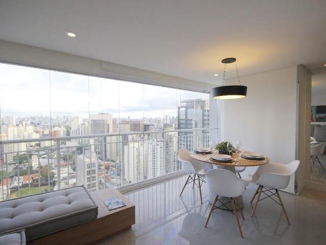 Apartamento com 56m² 1 quarto e 2 banheiros, para alugar, no bairro Vila Nova Conceição em São Paulo