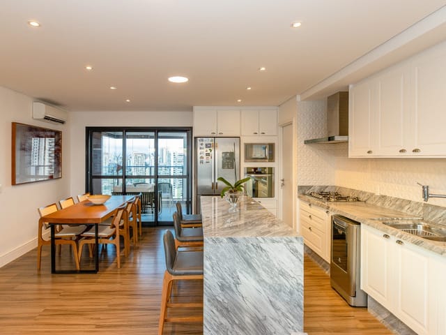 Apartamento com 106m² 2 quartos e 3 banheiros, à venda, no bairro Brooklin em São Paulo