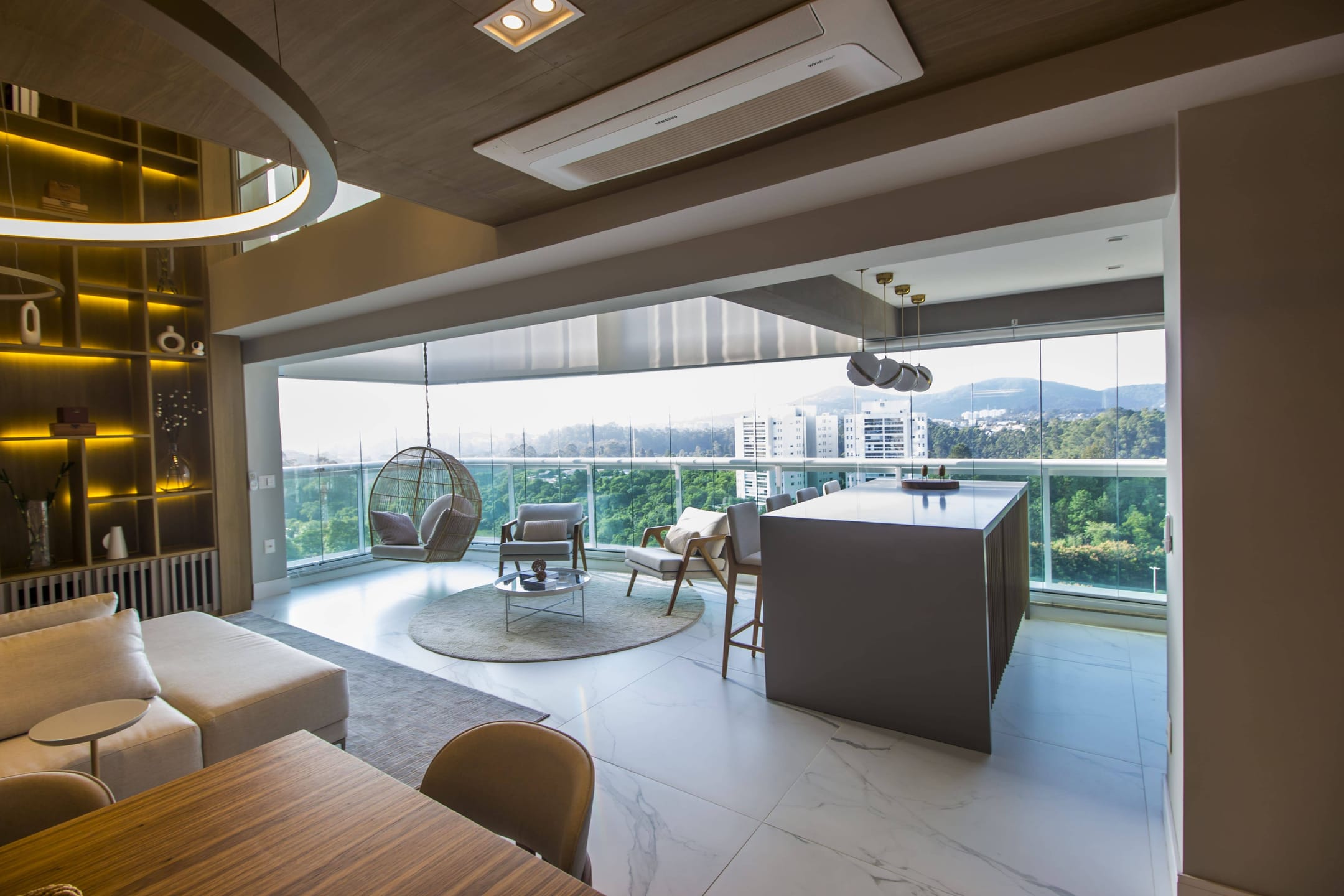 Perspectiva do Apartamento - Apartamento no The Lake Gramercy Park – Alphaville, Barueri/SP | Pitale Imóveis Ltda.