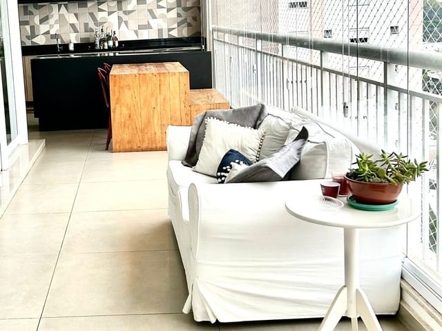 Apartamento com 177m² 3 quartos e 5 banheiros, à venda, no bairro Jardim Monte Kemel em São Paulo