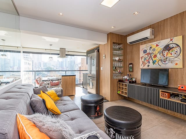 Apartamento com 78m² 2 quartos e 3 banheiros, à venda, no bairro Vila Mariana em São Paulo