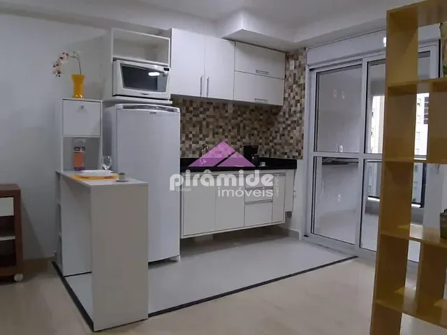 Apartamento com 40m² 1 quarto e 1 banheiro, à venda ou para alugar, no bairro Jardim Aquárius em São José dos Campos