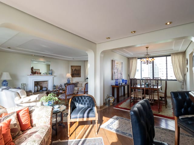 Apartamento com 255m² 4 quartos e 4 banheiros, à venda, no bairro Campo Belo em São Paulo