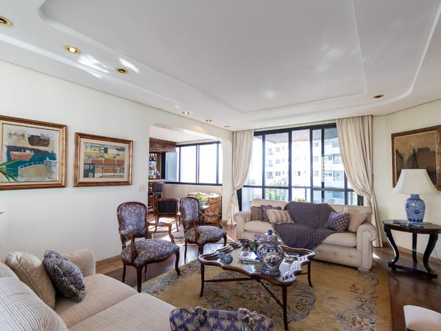 Apartamento com 255m² 4 quartos e 4 banheiros, à venda, no bairro Campo Belo em São Paulo