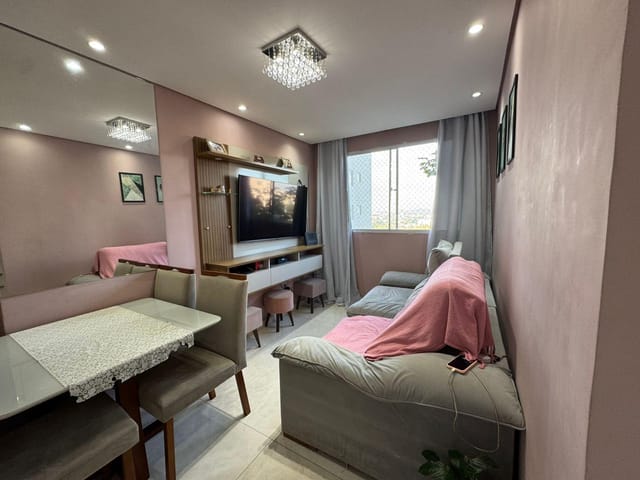 Apartamento com 47m² 2 quartos e 1 banheiro, à venda, no bairro Jardim do Lago em São Paulo