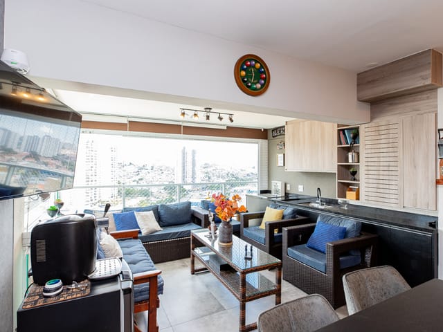 Apartamento com 136m² 3 quartos e 4 banheiros, à venda, no bairro Jardim Prudência em São Paulo