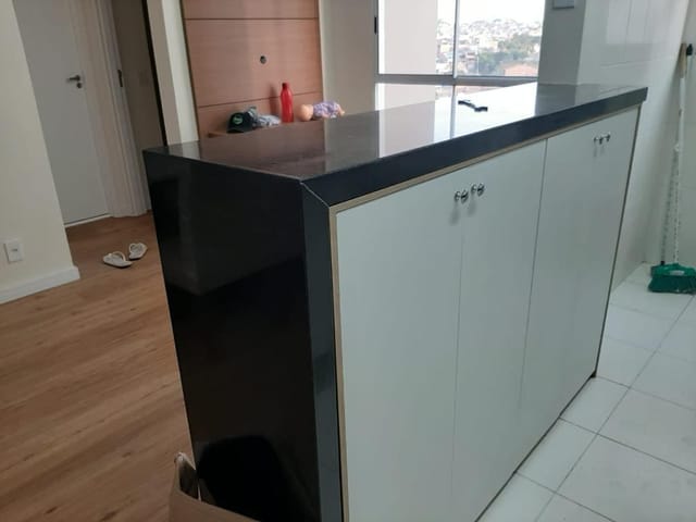 Apartamento com 57m² 2 quartos e 1 banheiro, para alugar, no bairro Conceição em Osasco