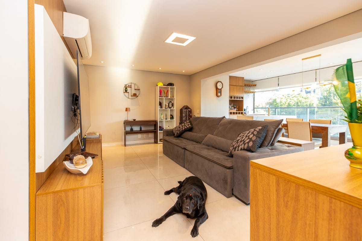 Apartamento garden para venda em Santo Amaro com 3 quartos, sendo 1 suíte, 165m²