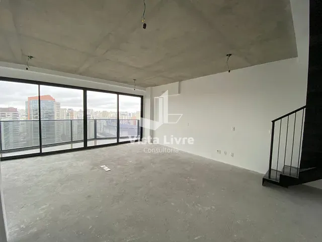 Apartamento com 105m² 1 quarto e 2 banheiros, à venda, no bairro Vila Olímpia em São Paulo