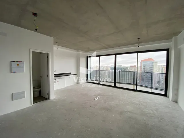 Apartamento com 105m² 1 quarto e 2 banheiros, à venda, no bairro Vila Olímpia em São Paulo