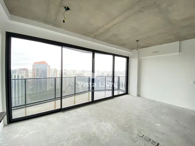 Apartamento com 105m² 1 quarto e 2 banheiros, à venda, no bairro Vila Olímpia em São Paulo