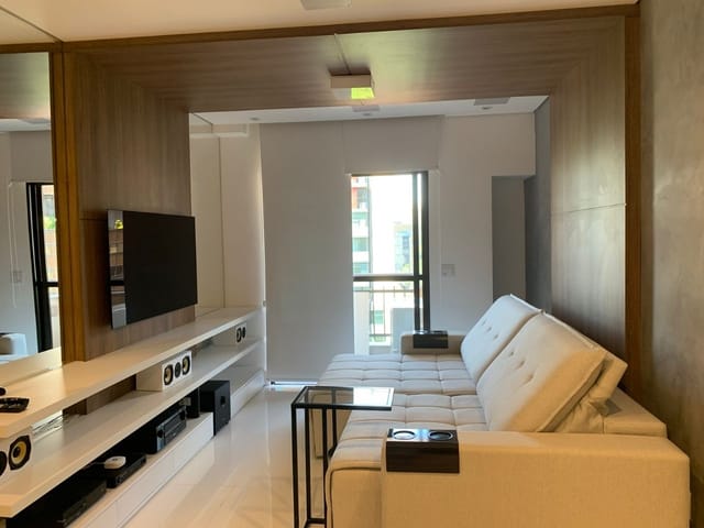 Foto do Apartamento - Apartamento à venda, Cidade Monções, São Paulo, SP | Vista Livre